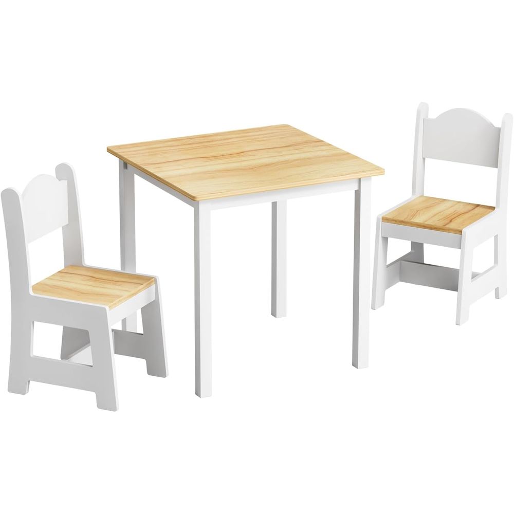 Art And Craft For Nursery - Kids Table and 2 Chairs, Toddler