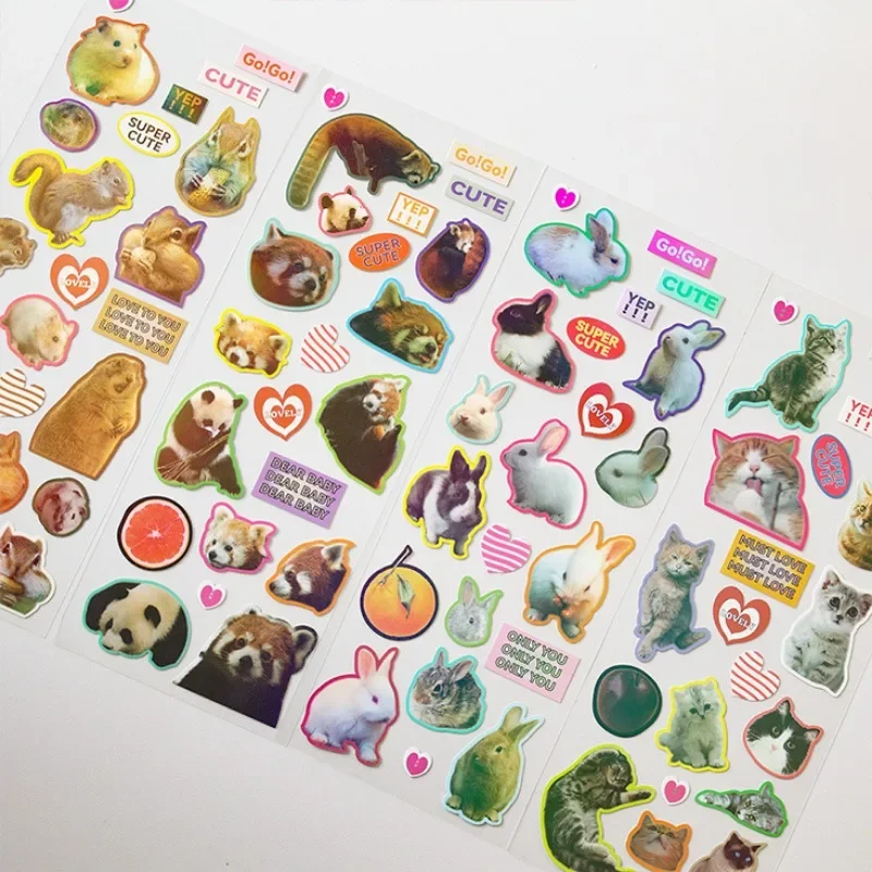 Art Craft Zoo - Diy Stickers 1 Sheets Stickers Cute