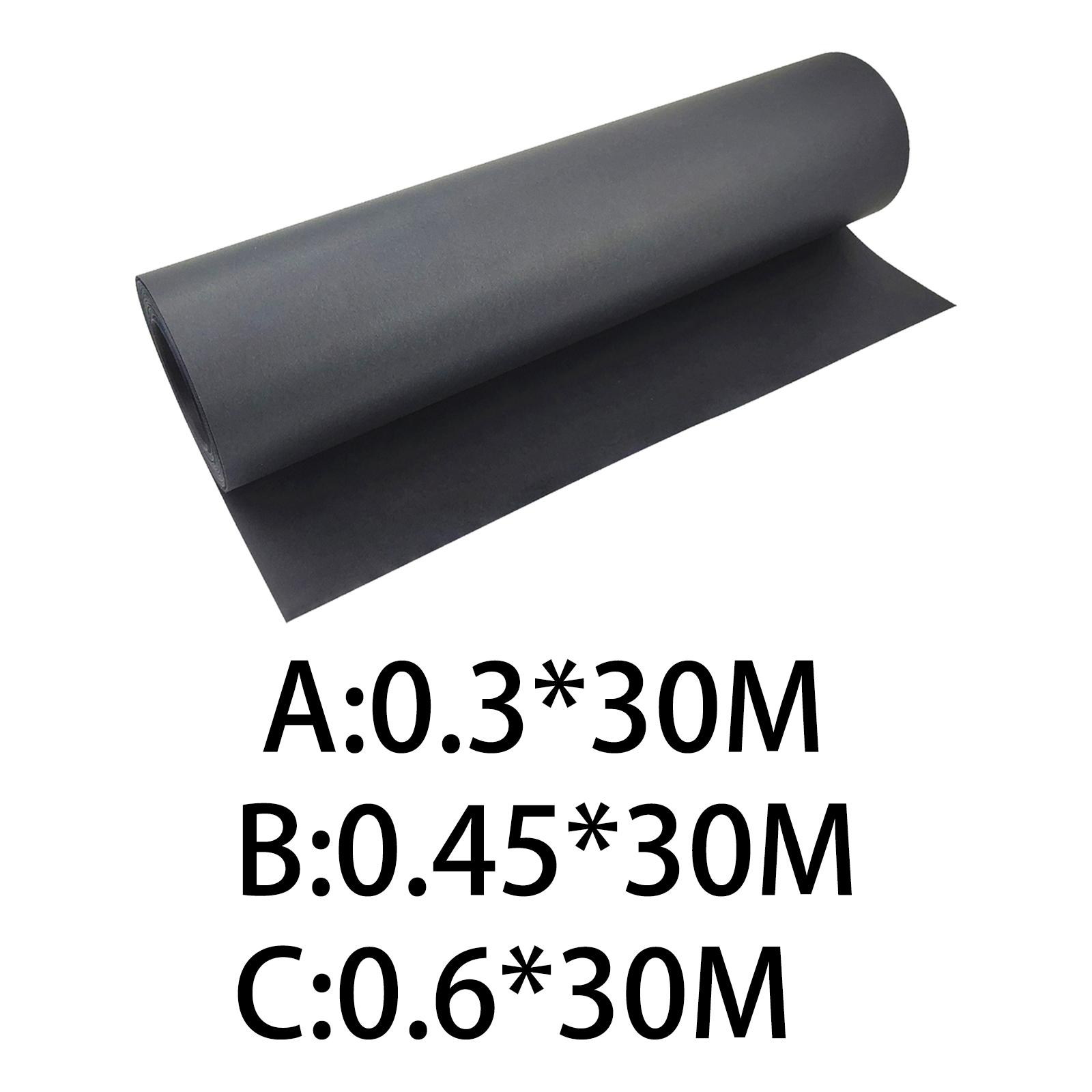 Art And Craft Recycle - Black Kraft Paper Roll Eco Friendly