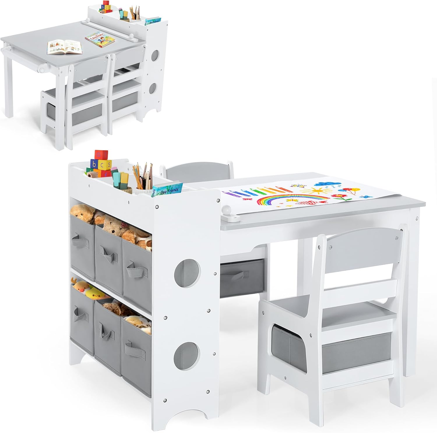 Art And Craft For Nursery - Kids Art Table & Chair Set,