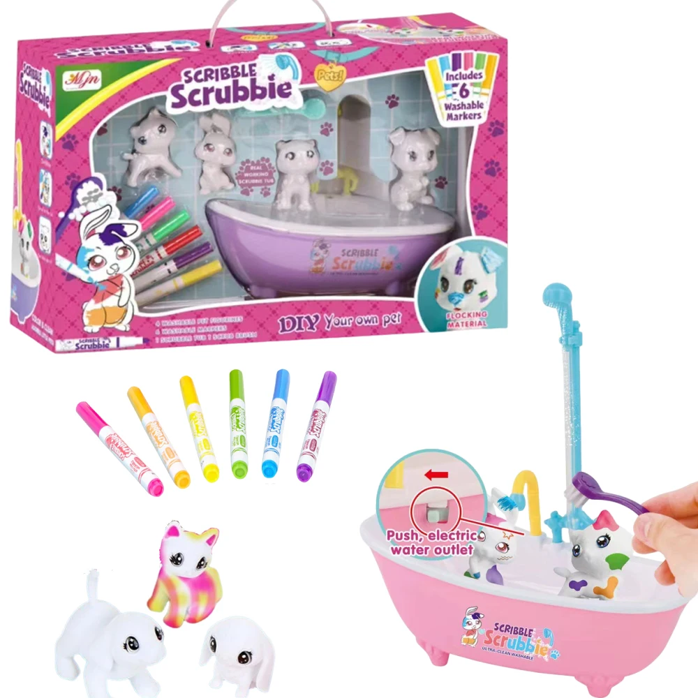 Art Craft Zoo - Kids Magic Zoo Coloring Toy Washable