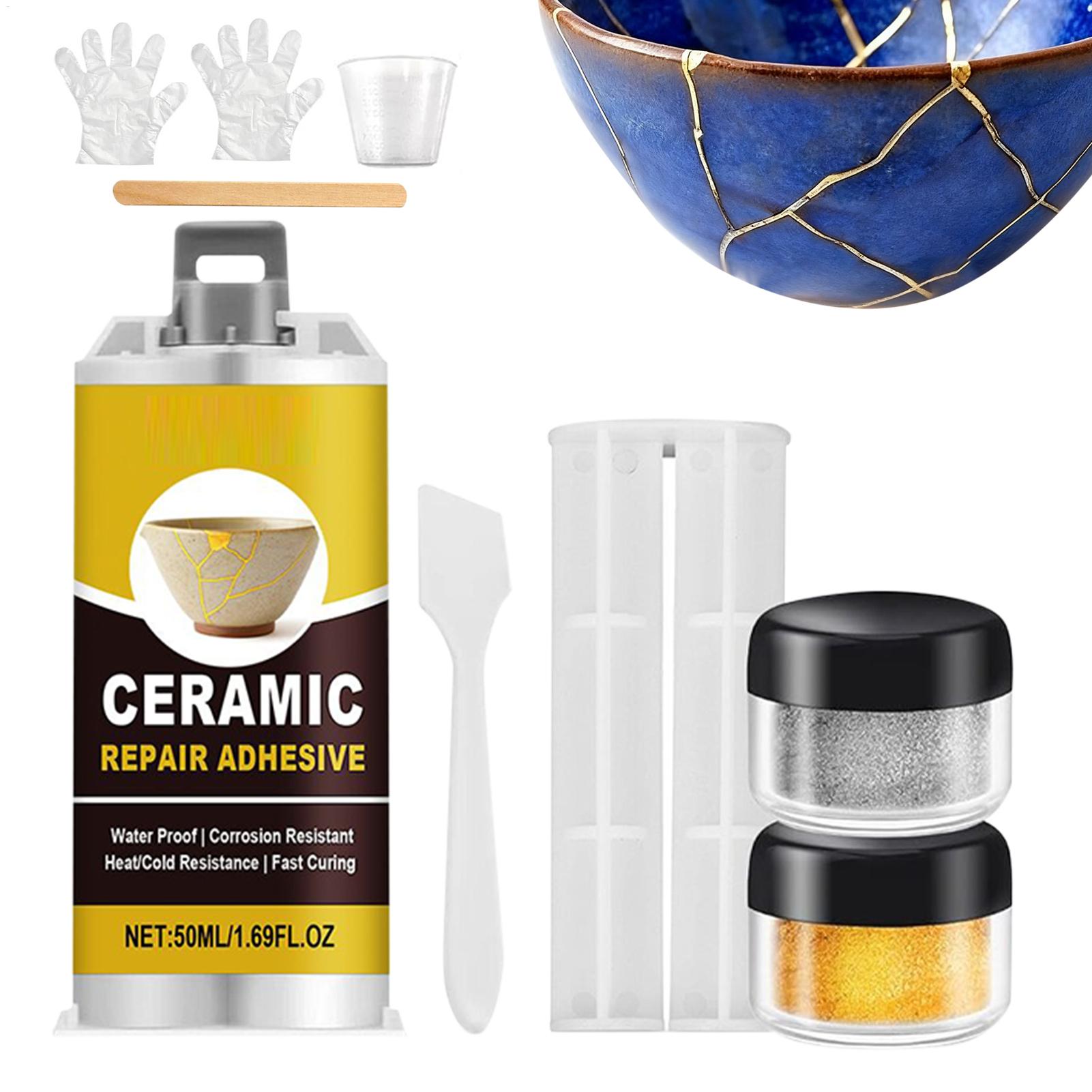 Art Craft Workshop - Ceramic Porcelain Glass Bonding Kit,Effective Art