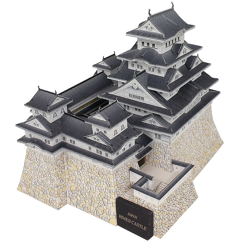 Art Craft Center - Japan Himeji Castle 3D Paper Model
