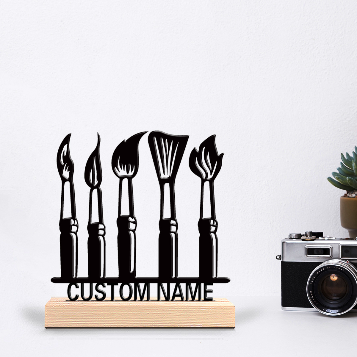 Art Craft Us - 1pc table tool Customized Text Metal