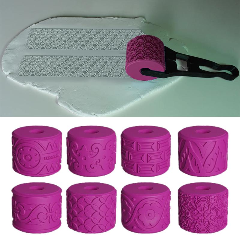 Art Craft Workshop - Ceramic Texture Wheel for Clay Embossing