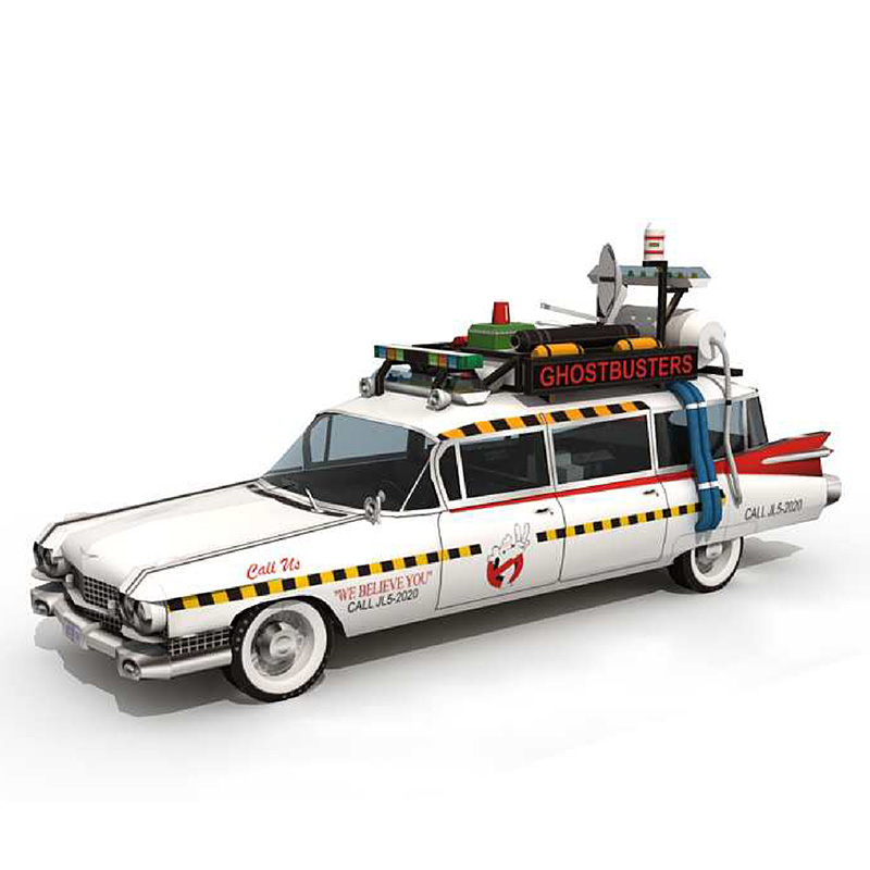 Art Craft Center - Ghostbusters Car Ecto-1A 1:20 Origami Art,