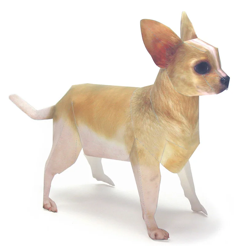 Art Craft Center - Chihuahua Dog Origami Art Pet Paper