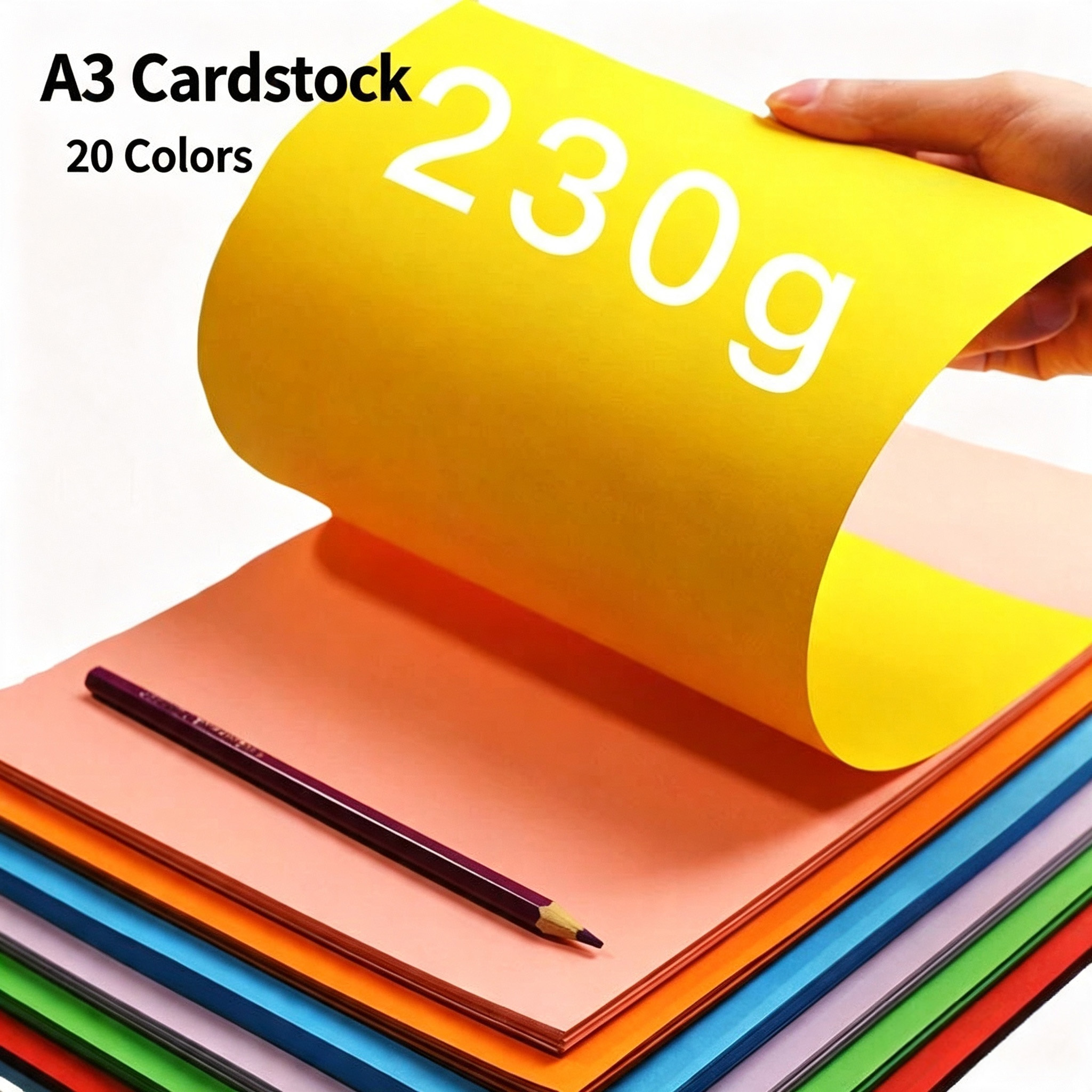 Art And Craft Recycle - A3 Colored Cardstock 230gsm Thick Hard