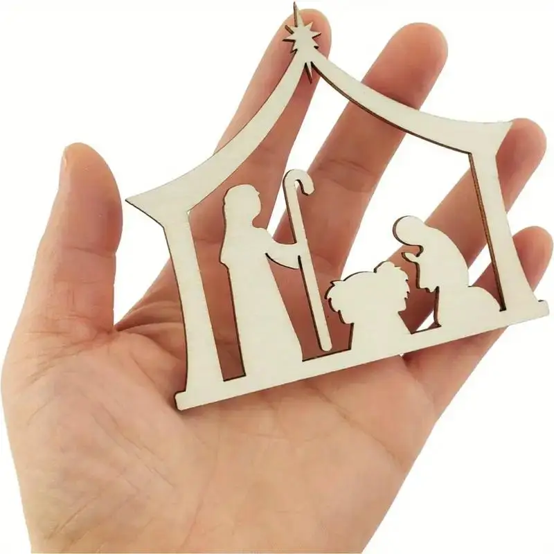 Art And Craft Recycle - 2026 Hot Sale Wooden Silhouette Art