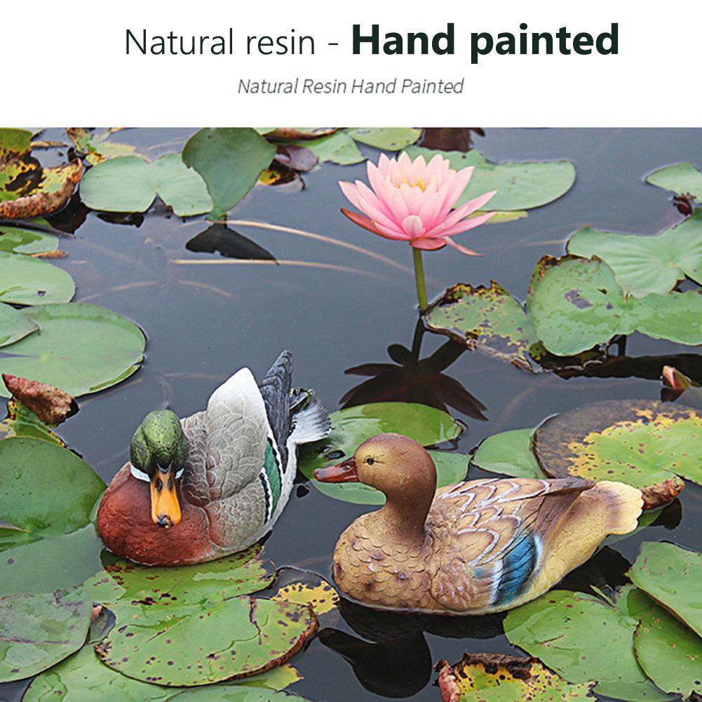 Art Craft Duck - Large Size Outdoor Garden Duck Statues