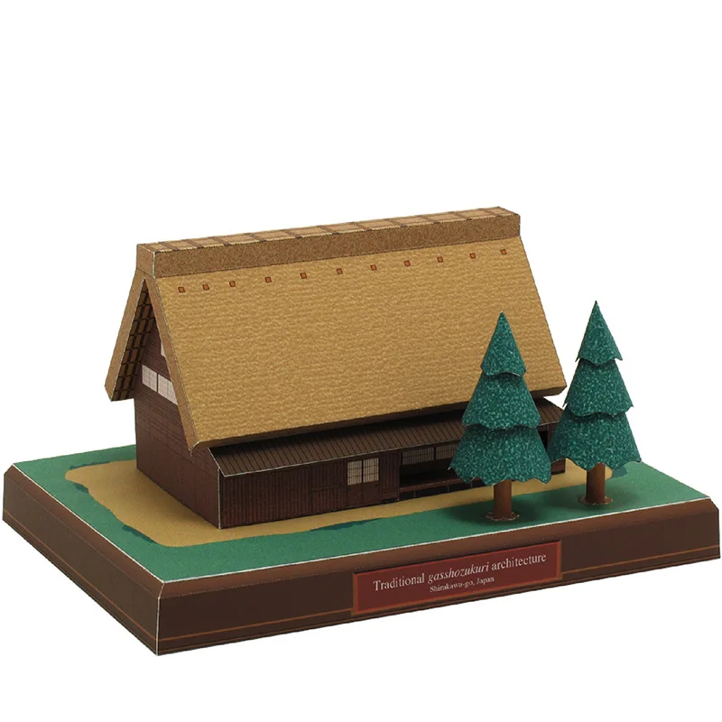 Art Craft Center - Japan Cottage Gasshozukuri Mini 3D Paper