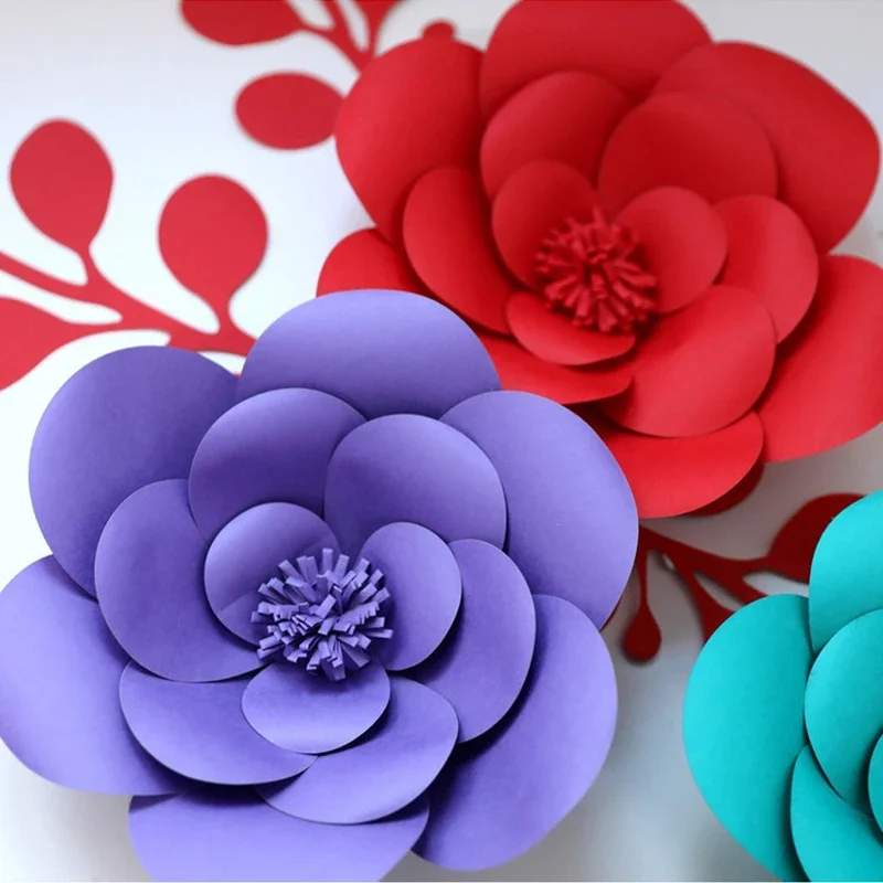 DIY Artificial Large Paper Ros - Art And Craft For Nursery 评论和价格