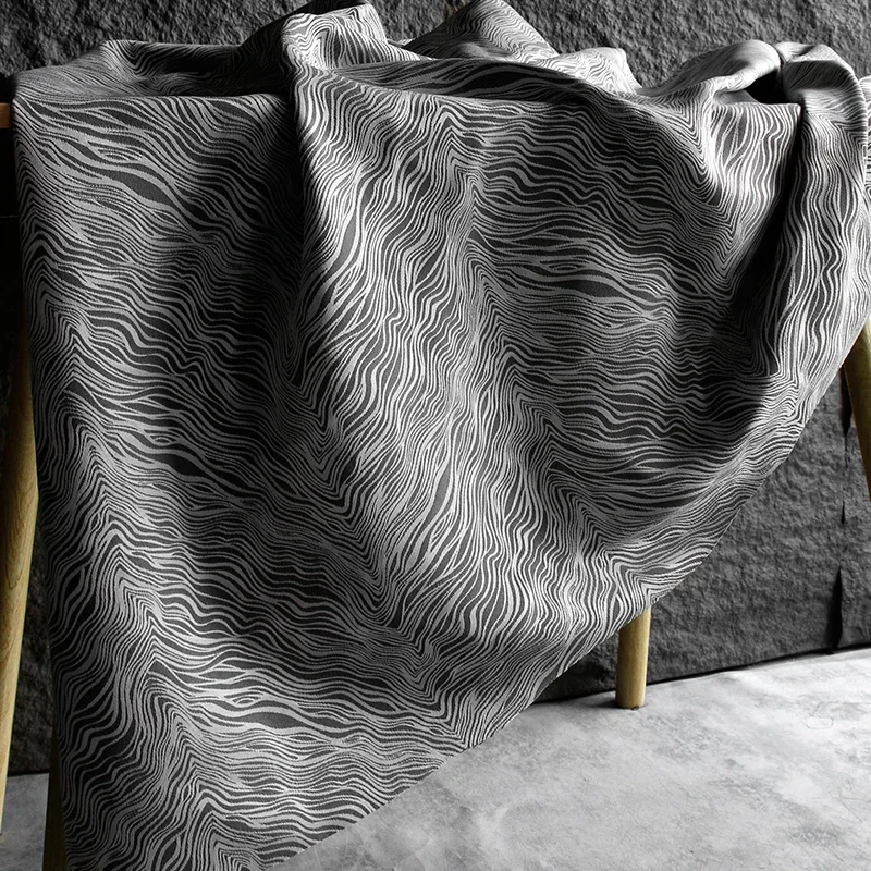 Jacquard Fabric Zebra Pattern  - Art Craft Upholstery 评论和价格