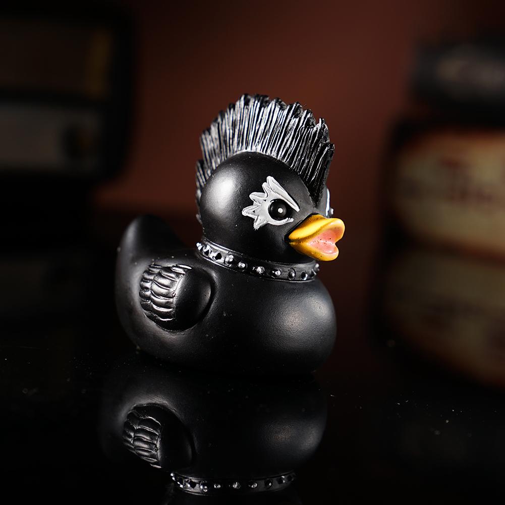 Gothic Satan Duck Statue Goth  - Art Craft Duck 评论和价格