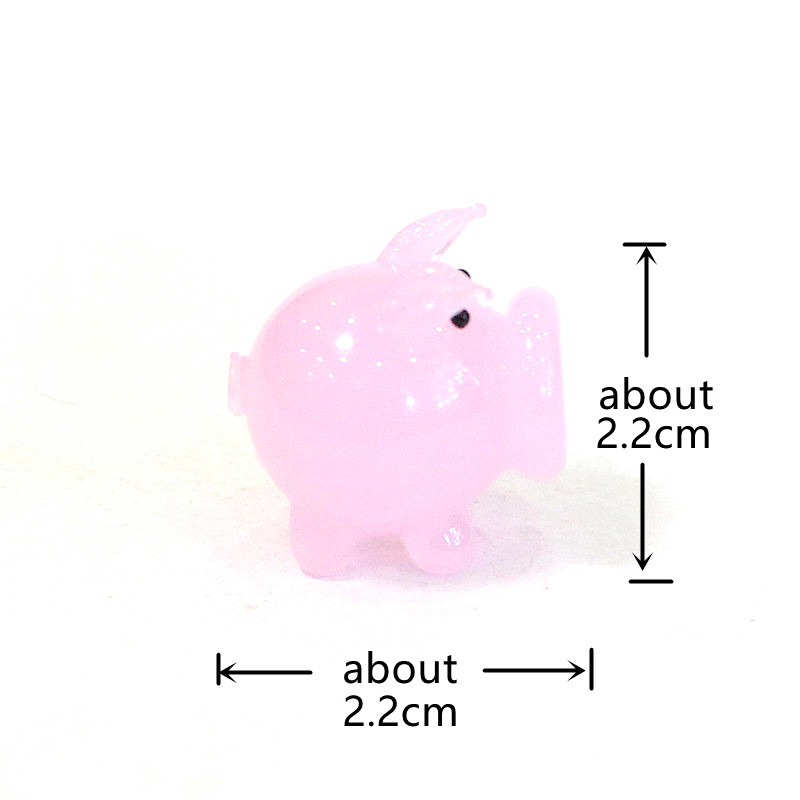 Easter Decor Tiny Glass Animal - Art Craft Duck 评论和价格