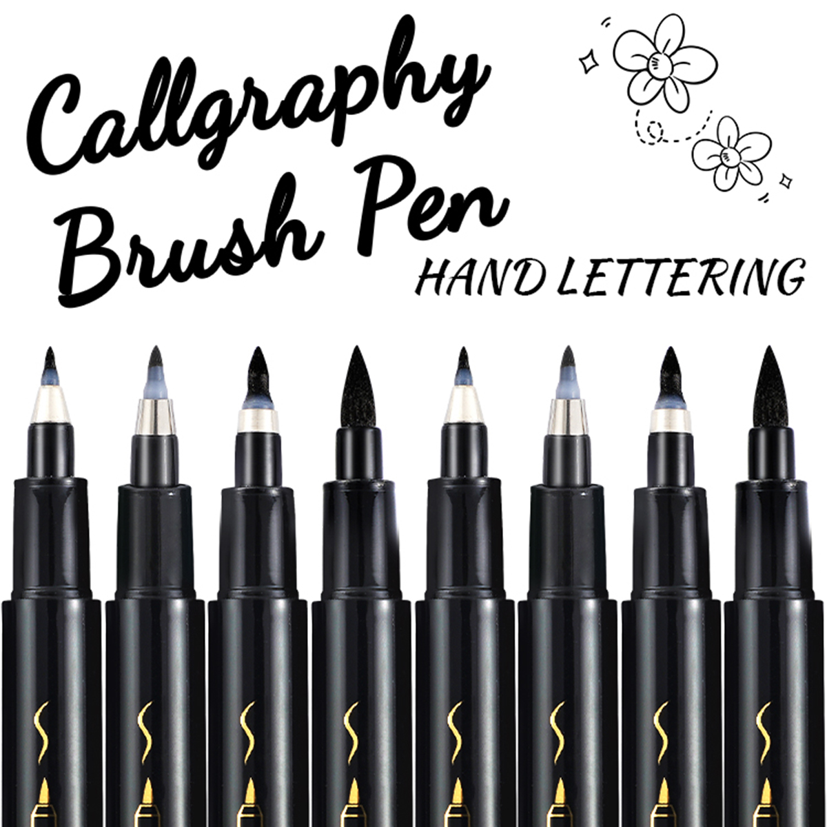 Black Calligraphy Art Marker B - Art Craft School 评论和价格