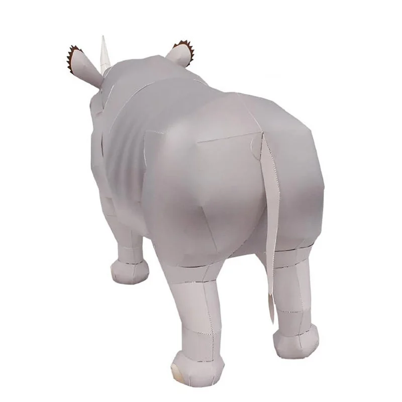 Rhinoceros Hook-lipped Handmad - Art Craft Center 评论和价格