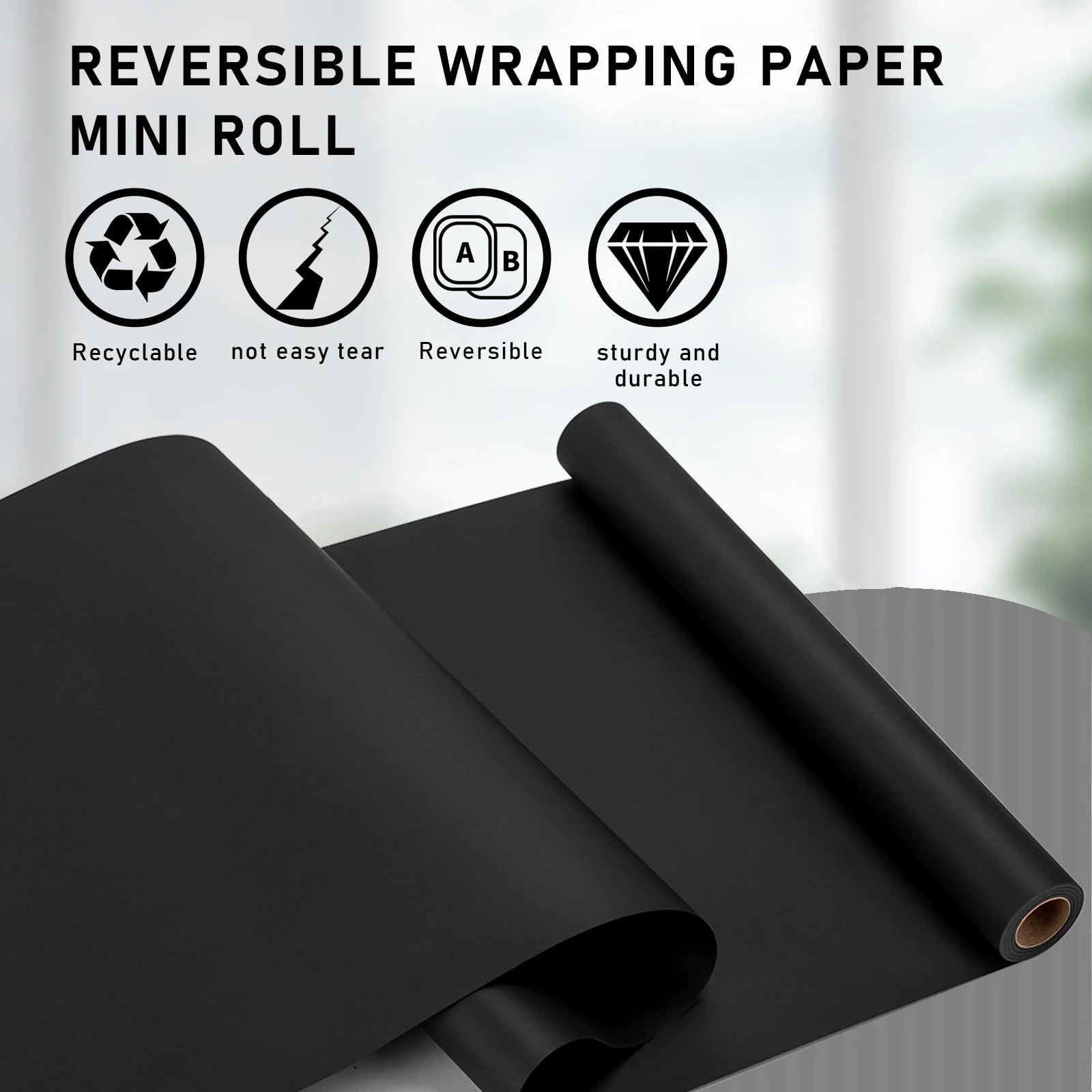 Kraft Paper Black Ideal for Gi - Art Craft Recycled Materials 评论和价格