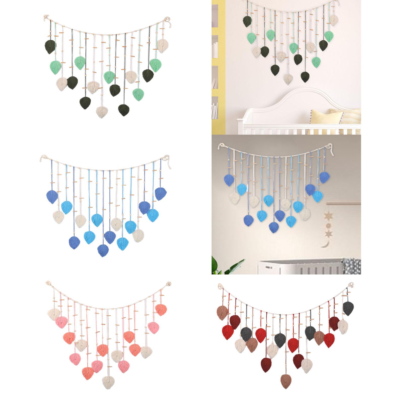 Woven Tapestry Macrame Wall Ha - Art And Craft For Nursery 评论和价格