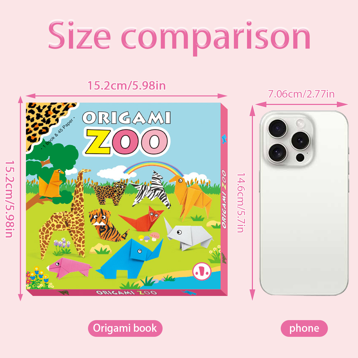 Kids DIY Origami Zoo Craft Kit - Art Craft Zoo 评论和价格