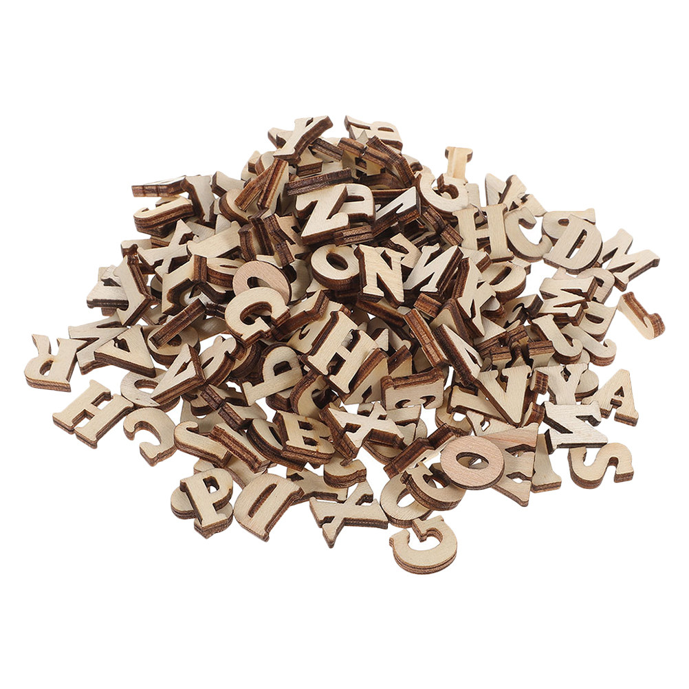 416Pcs Small Wooden Alphabet L - Art And Craft For Nursery 评论和价格