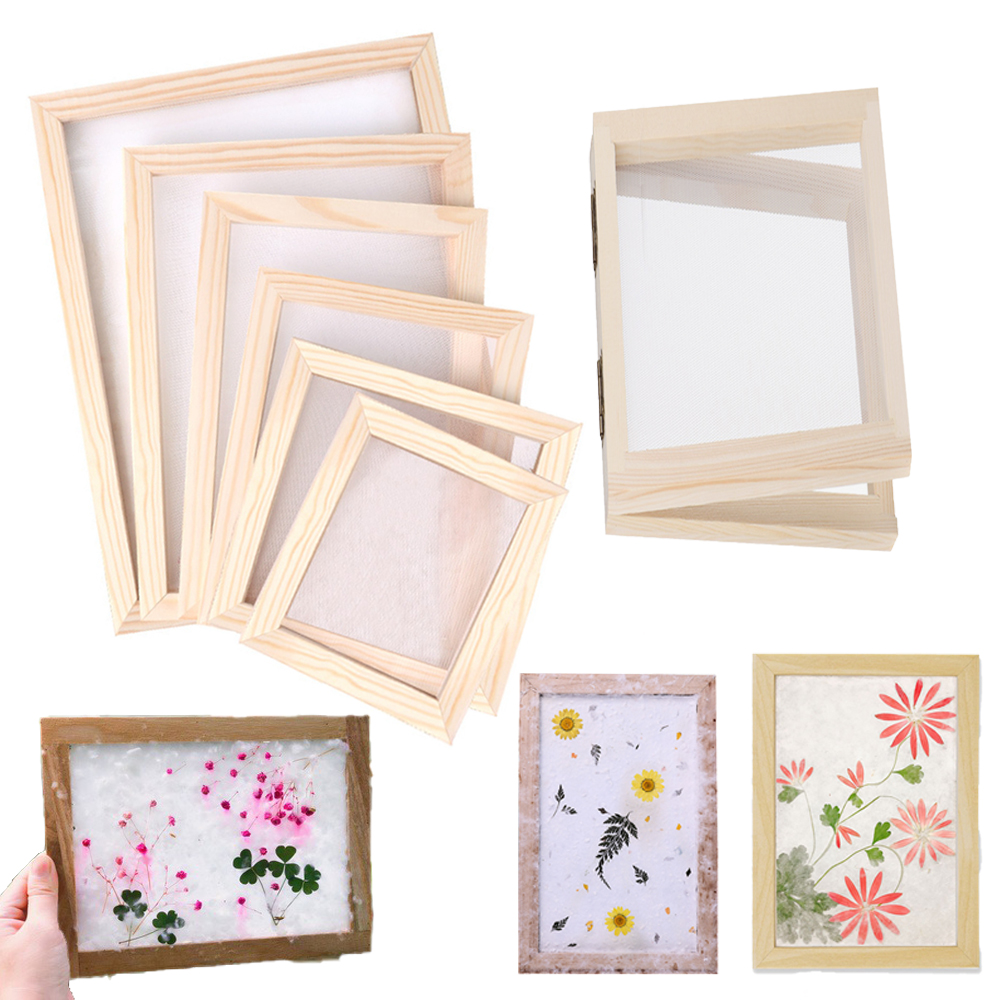 Wooden Paper Making   Kit Art  - Art And Craft Recycle 评论和价格