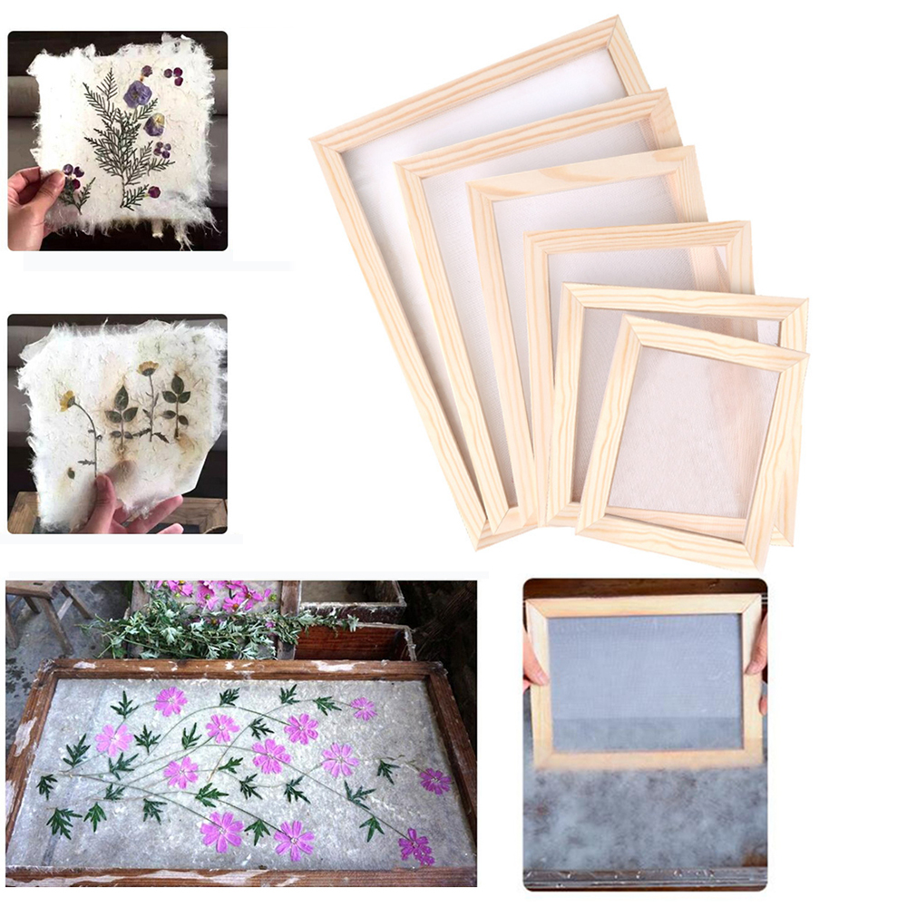 Wooden Paper Making   Kit Art  - Art And Craft Recycle 评论和价格
