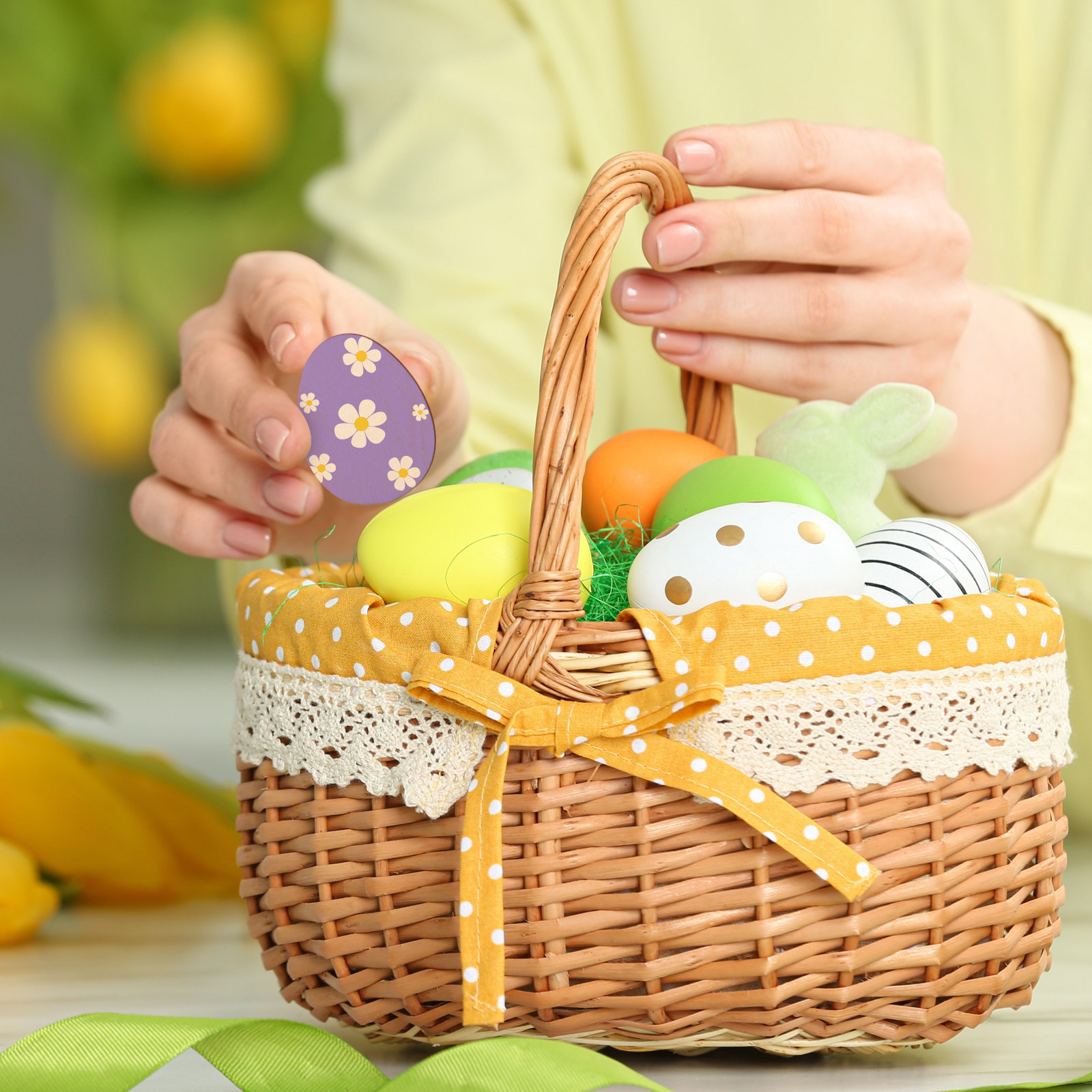100Pcs 40Mm Egg Shape Wood DIY - Art And Craft For Nursery 评论和价格
