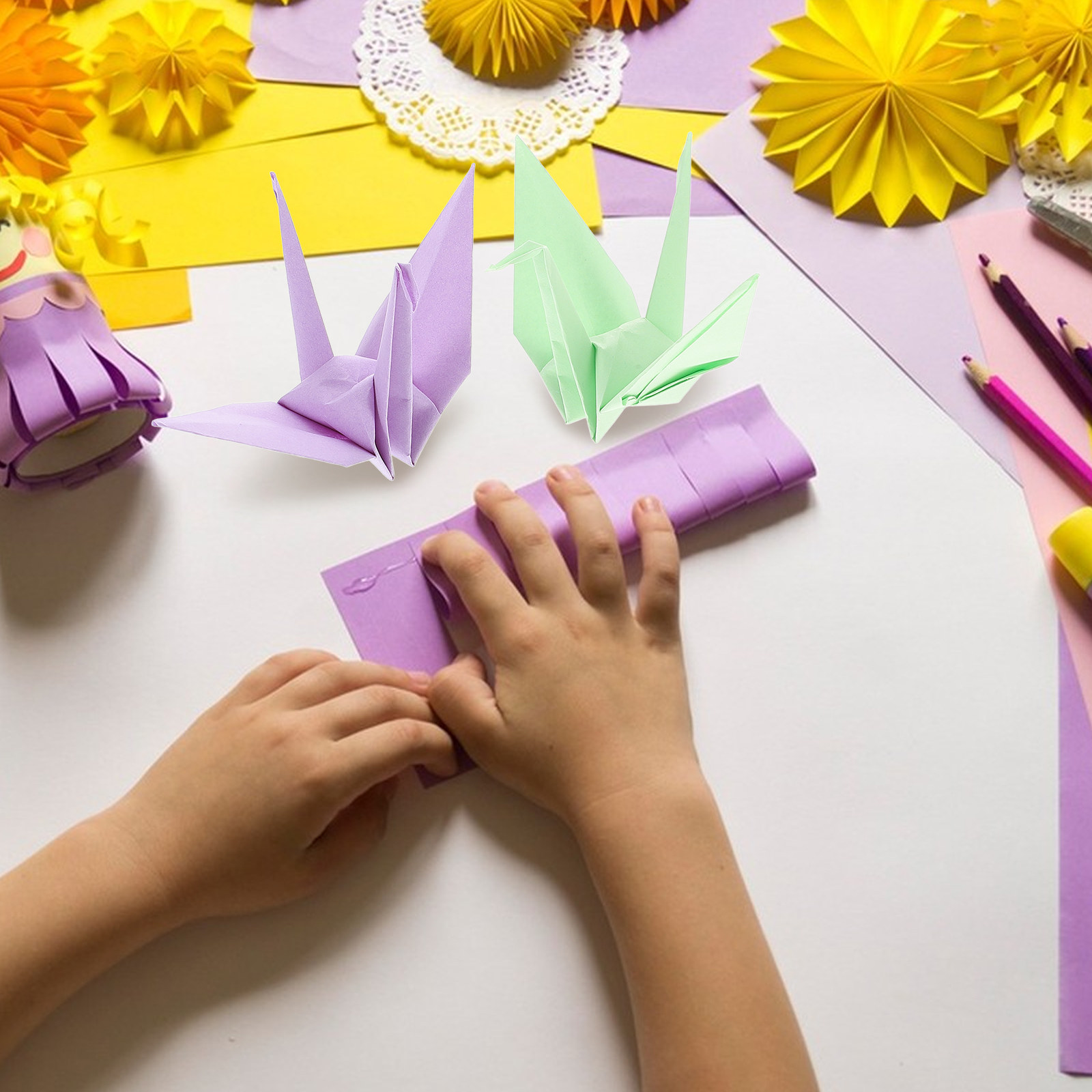 100Pcs Bright Colored Construc - Art Craft School 评论和价格