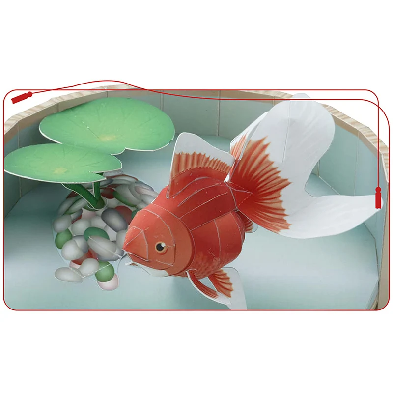 Goldfish Fish Origami Art Mini - Art Craft Center 评论和价格