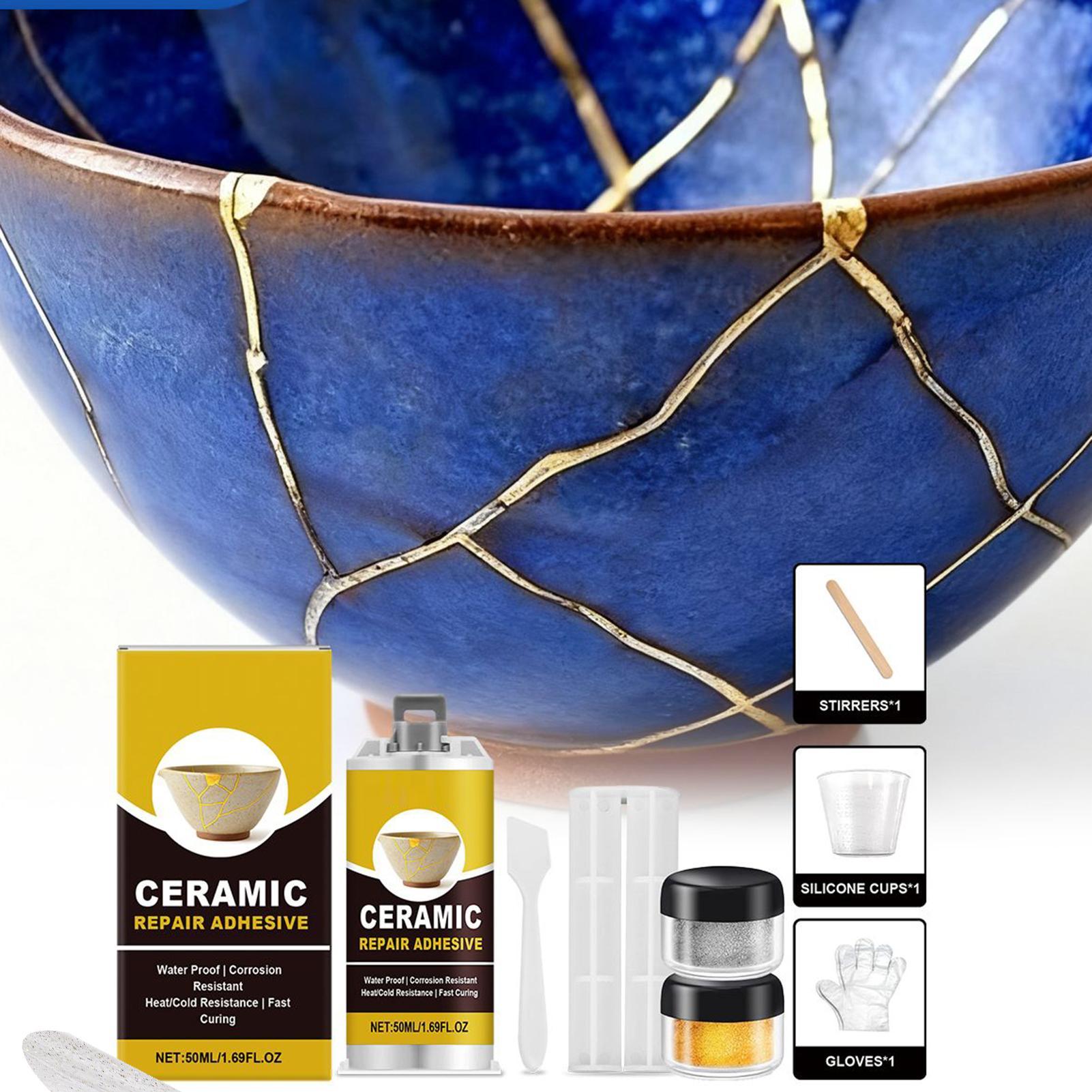 Porcelaine Repair Kit Gold Cer - Art Craft Workshop 评论和价格