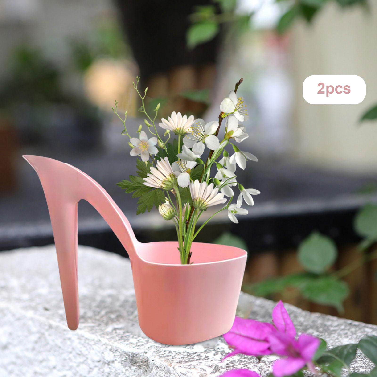 2x Flowerpot Lady Shoe Shape A - Art And Craft For Nursery 评论和价格
