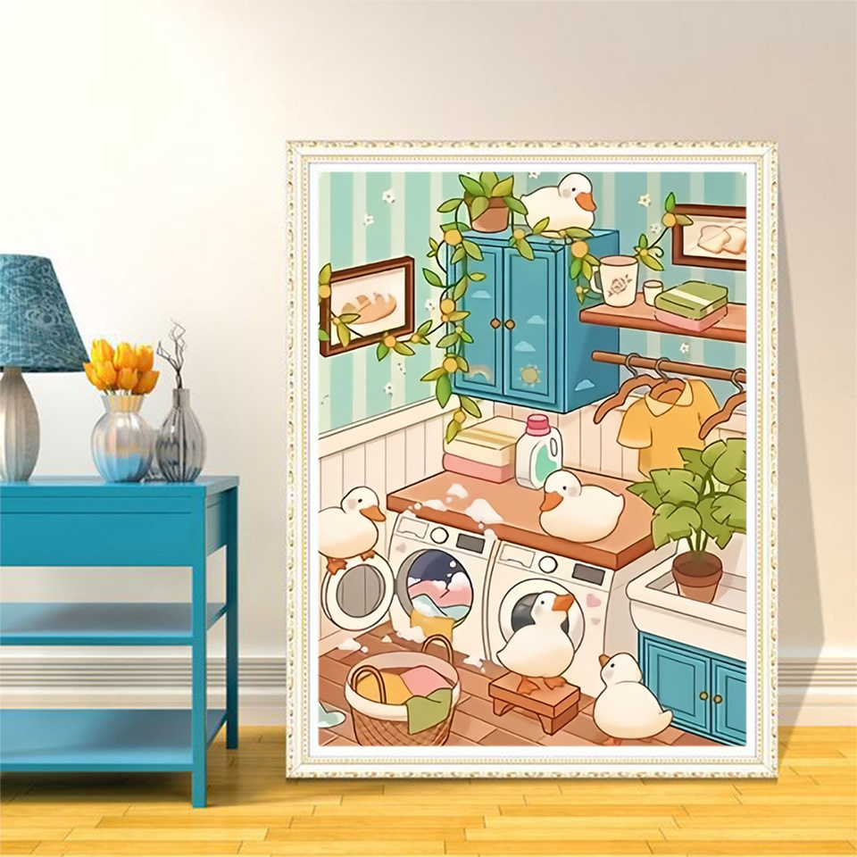 EverShine Full Square Round Di - Art Craft Duck 评论和价格
