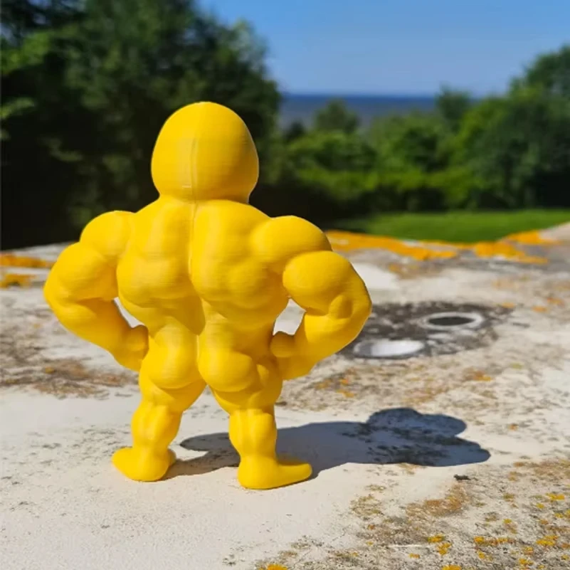 pc Muscle Duck Statue - 3D Des - Art Craft Duck 评论和价格