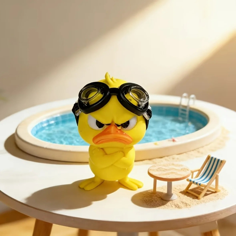 1PC Angry Hug Duck Figurine Wi - Art Craft Duck 评论和价格