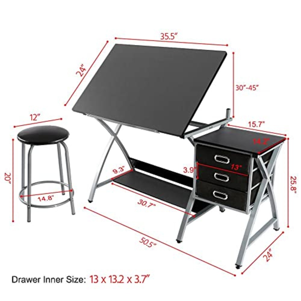 Drafting Tables, Draft Drawing - Art Craft Us 评论和价格
