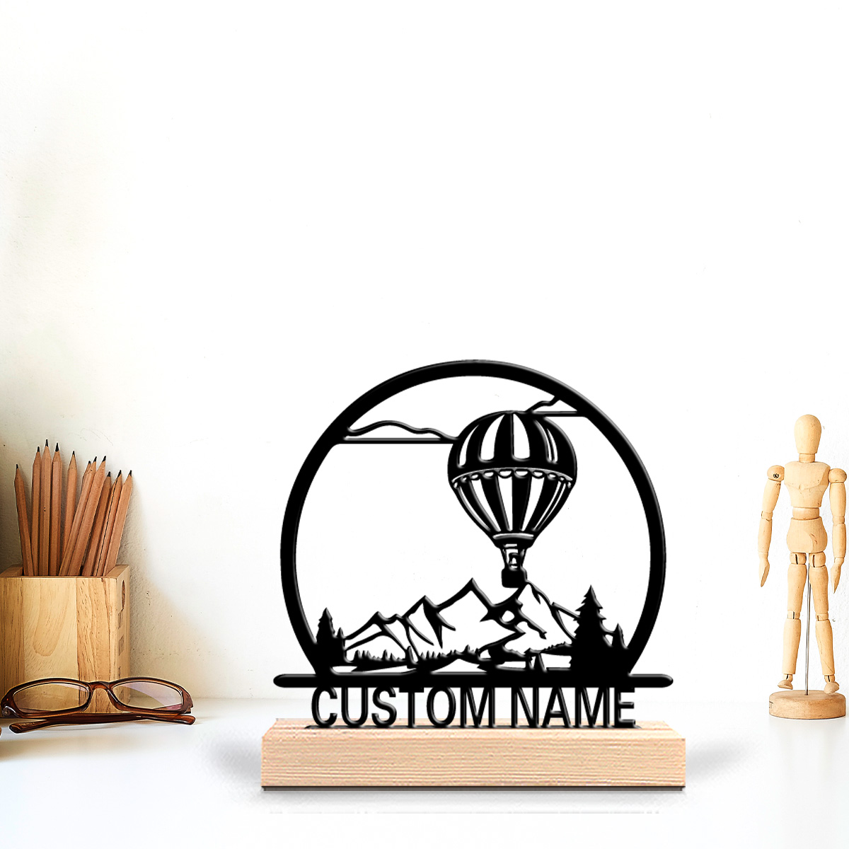 1pc Hot air balloon Customized - Art Craft Us 评论和价格