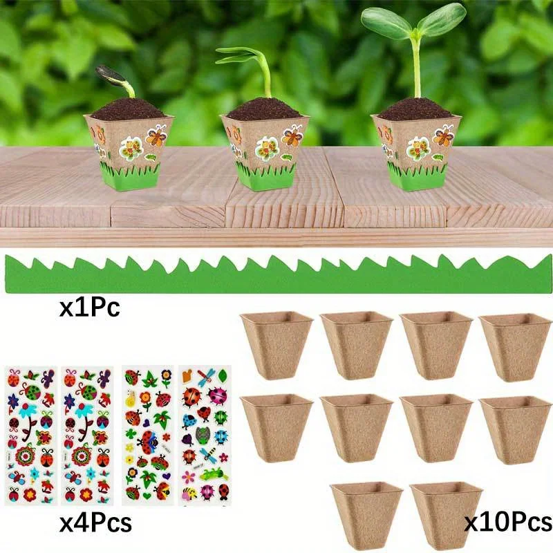 DIY Paper Flower Pot Craft Kit - Art And Craft For Nursery 评论和价格
