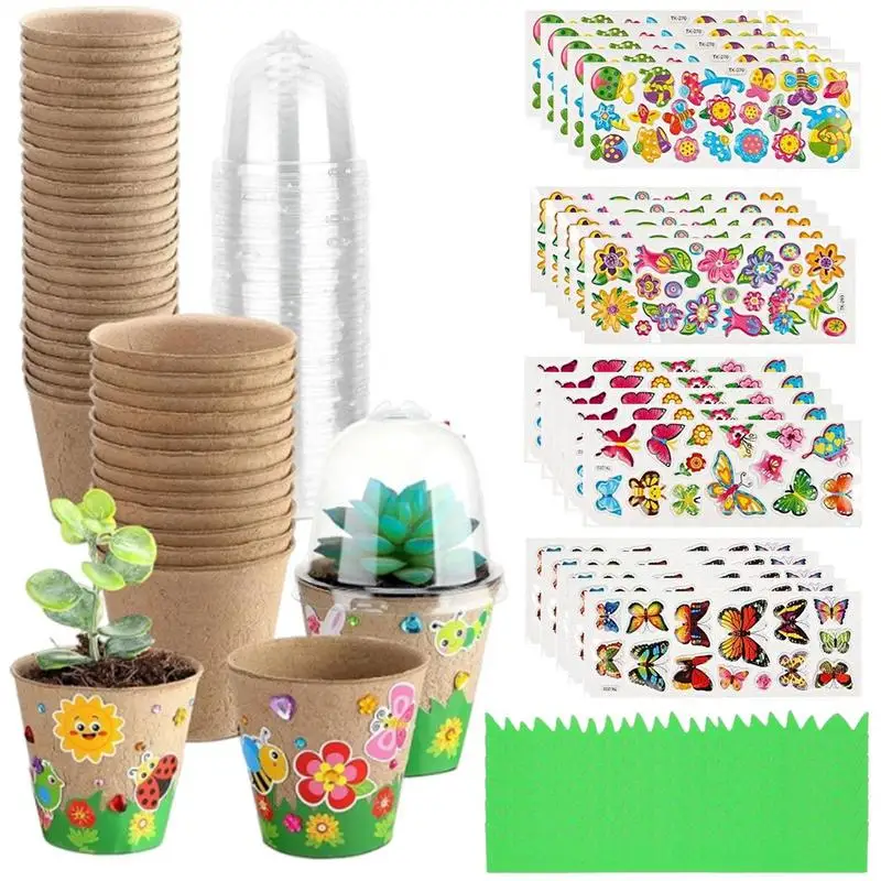 DIY Paper Flower Pot Craft Kit - Art And Craft For Nursery 评论和价格