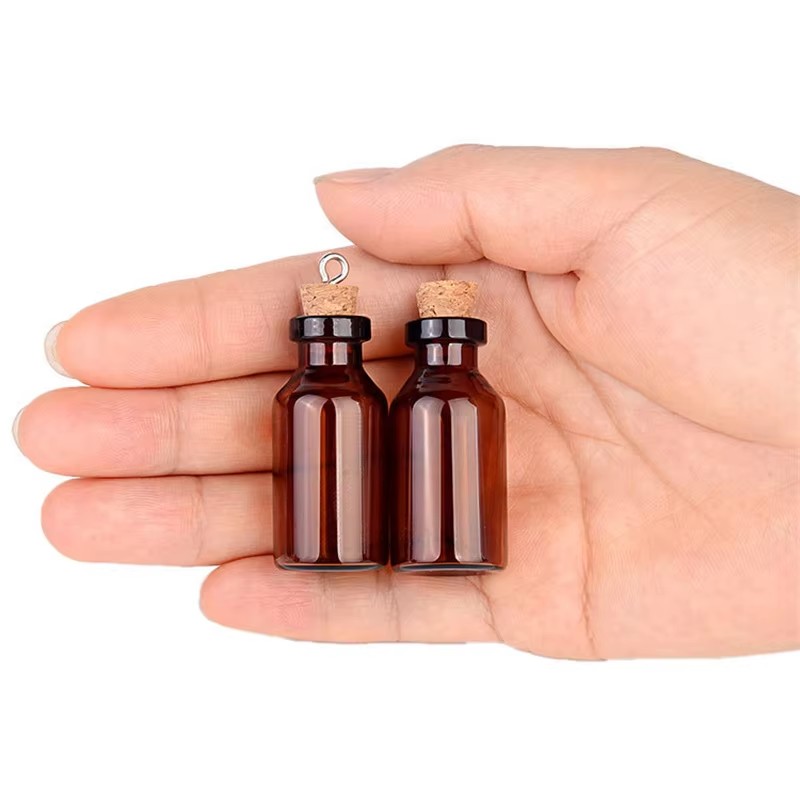 200pcs Small Amber Glass Bottl - Art Craft Zoo 评论和价格