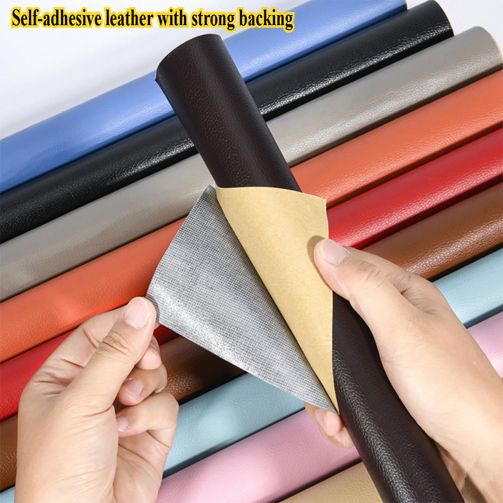 Self-adhesive Leather Patches  - Art Craft Upholstery 评论和价格