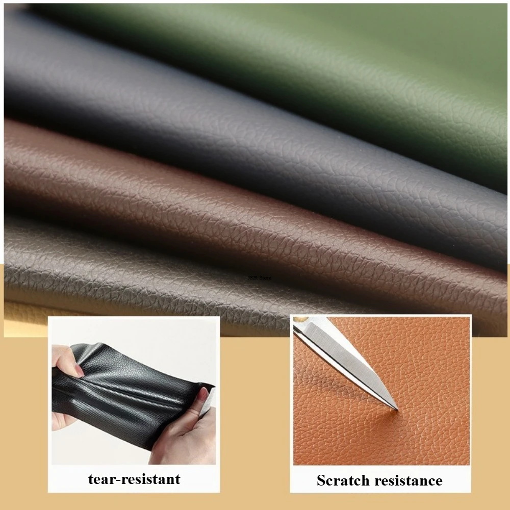 Self-adhesive Leather Patches  - Art Craft Upholstery 评论和价格