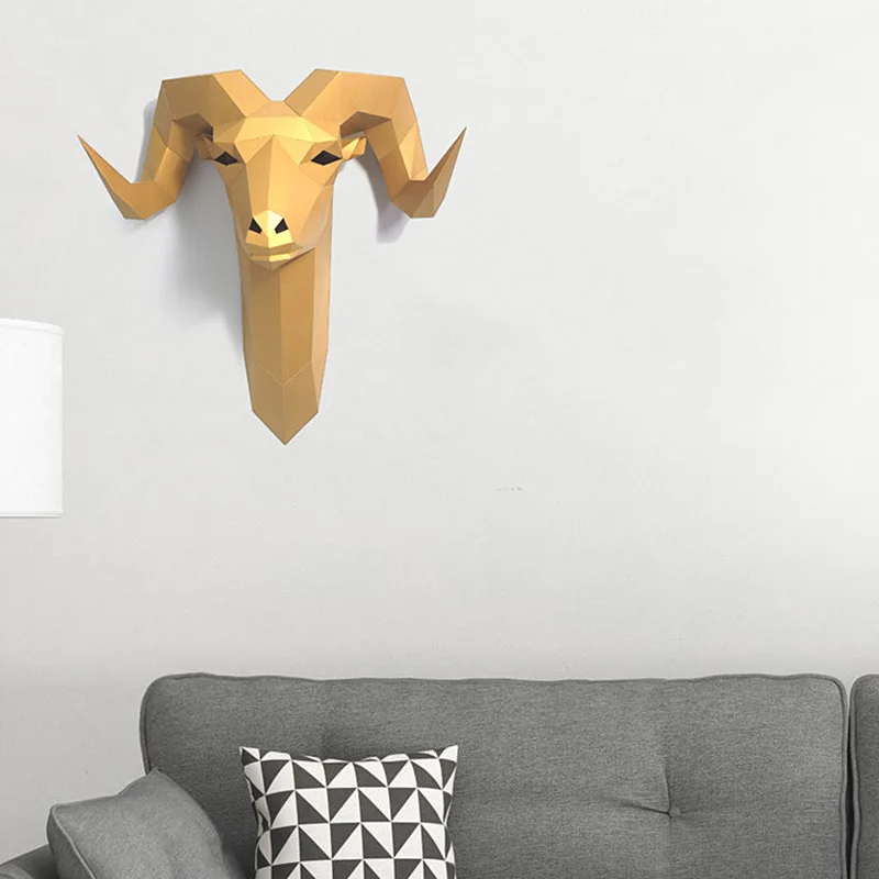 Pre-cut Bighorn Wild Sheep Ani - Art Craft Center 评论和价格