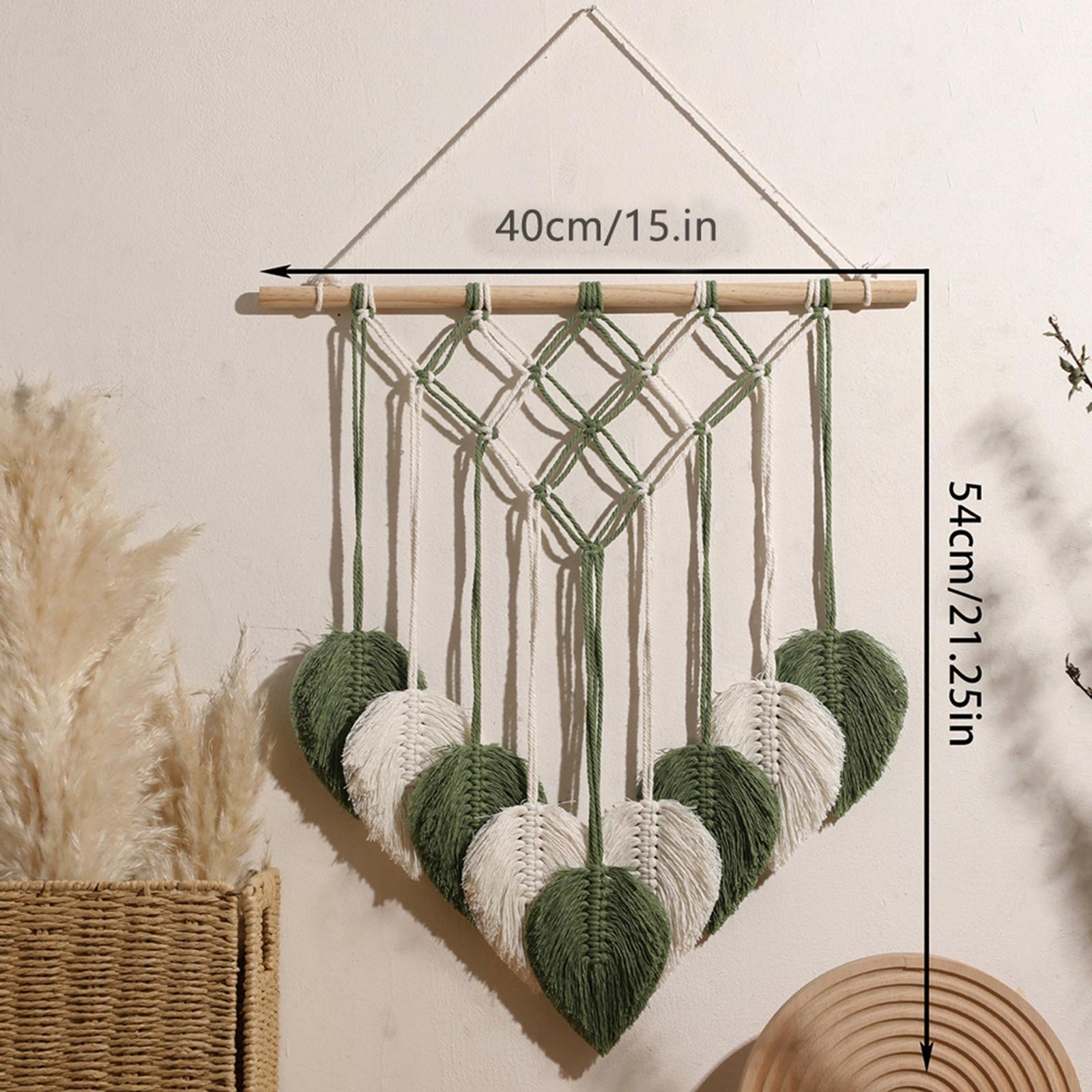 Woven Tapestry Macrame Wall Ha - Art And Craft For Nursery 评论和价格