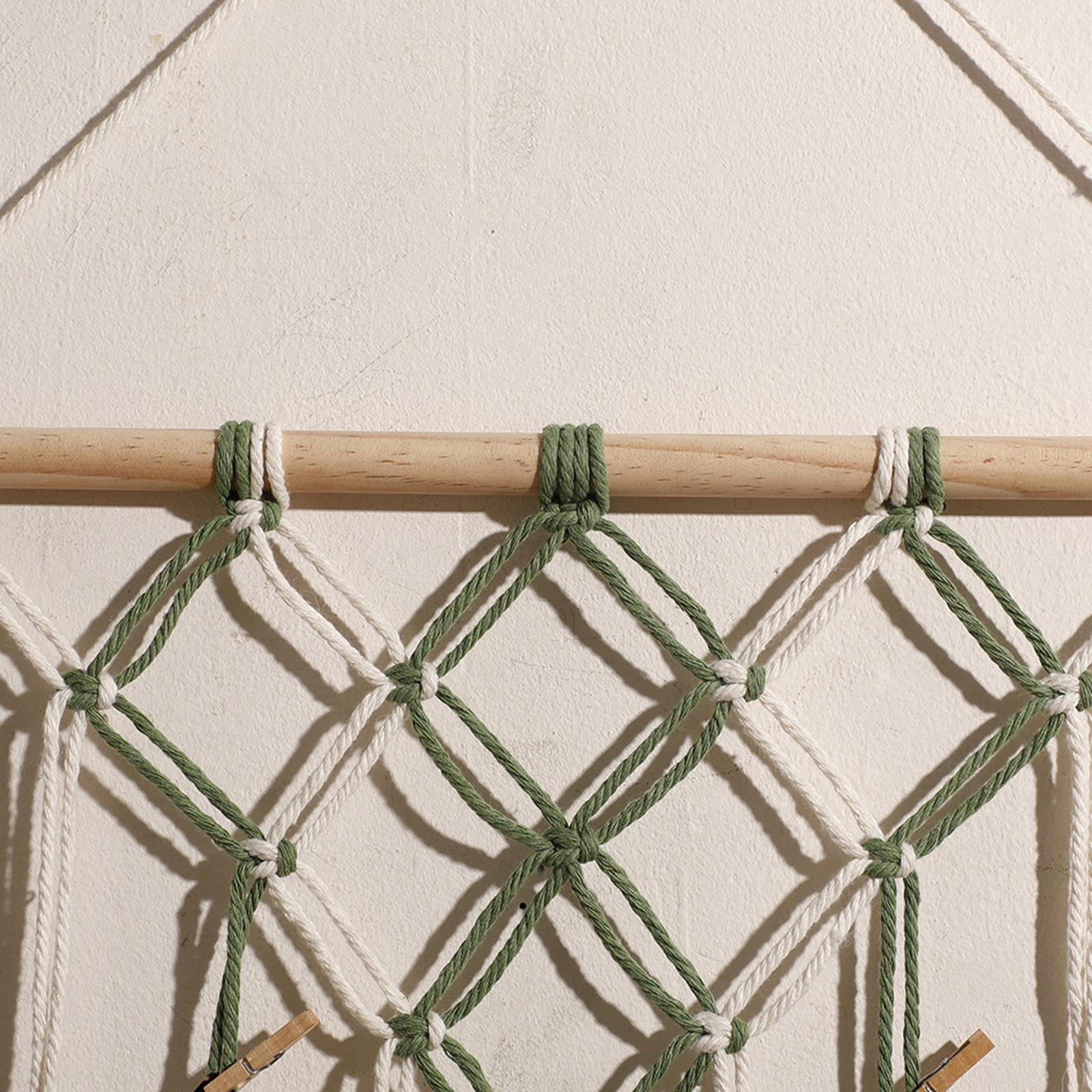 Woven Tapestry Macrame Wall Ha - Art And Craft For Nursery 评论和价格