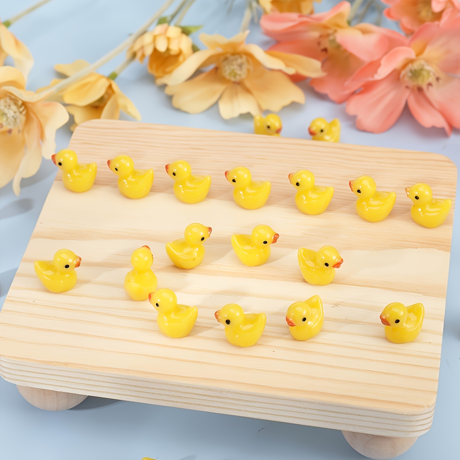 100Pcs Yellow Mini Duck Bulk R - Art Craft Duck 评论和价格
