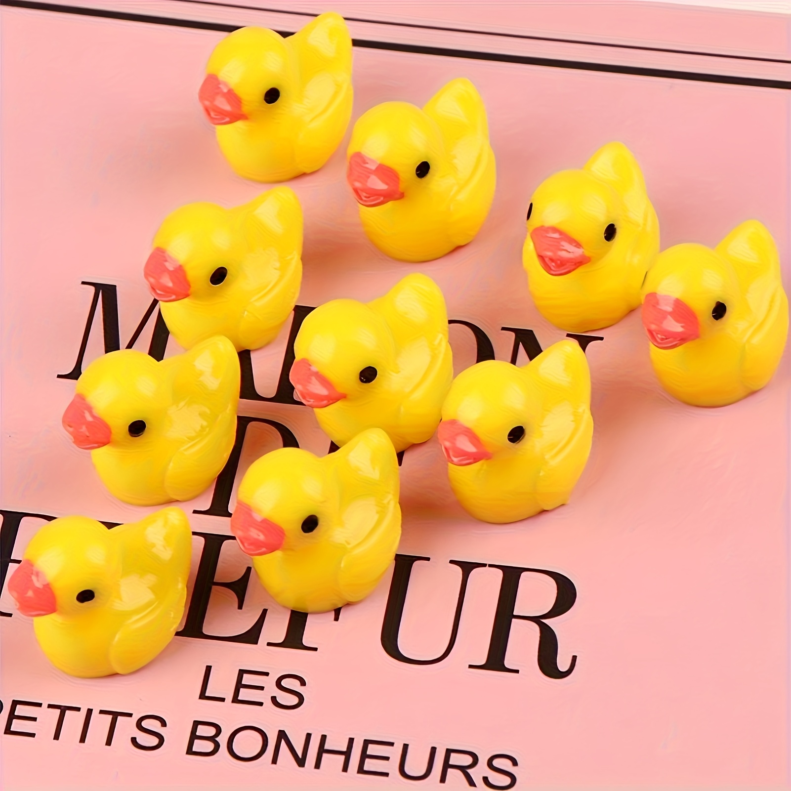 100Pcs Yellow Mini Duck Bulk R - Art Craft Duck 评论和价格