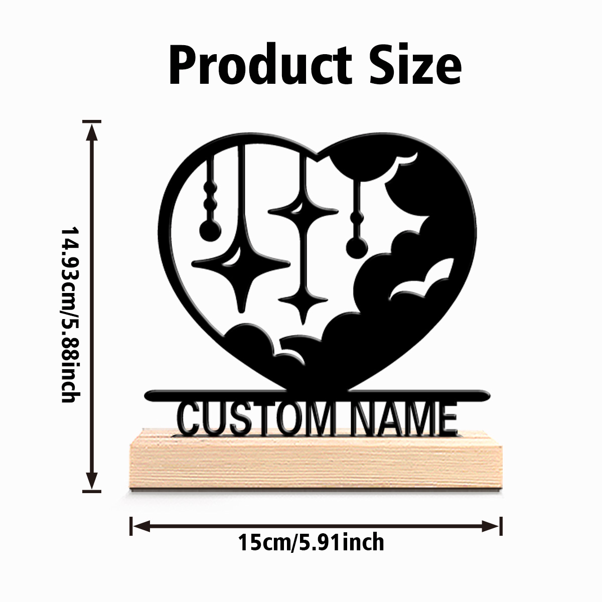 1pc Fashion love cloud Customi - Art Craft Us 评论和价格