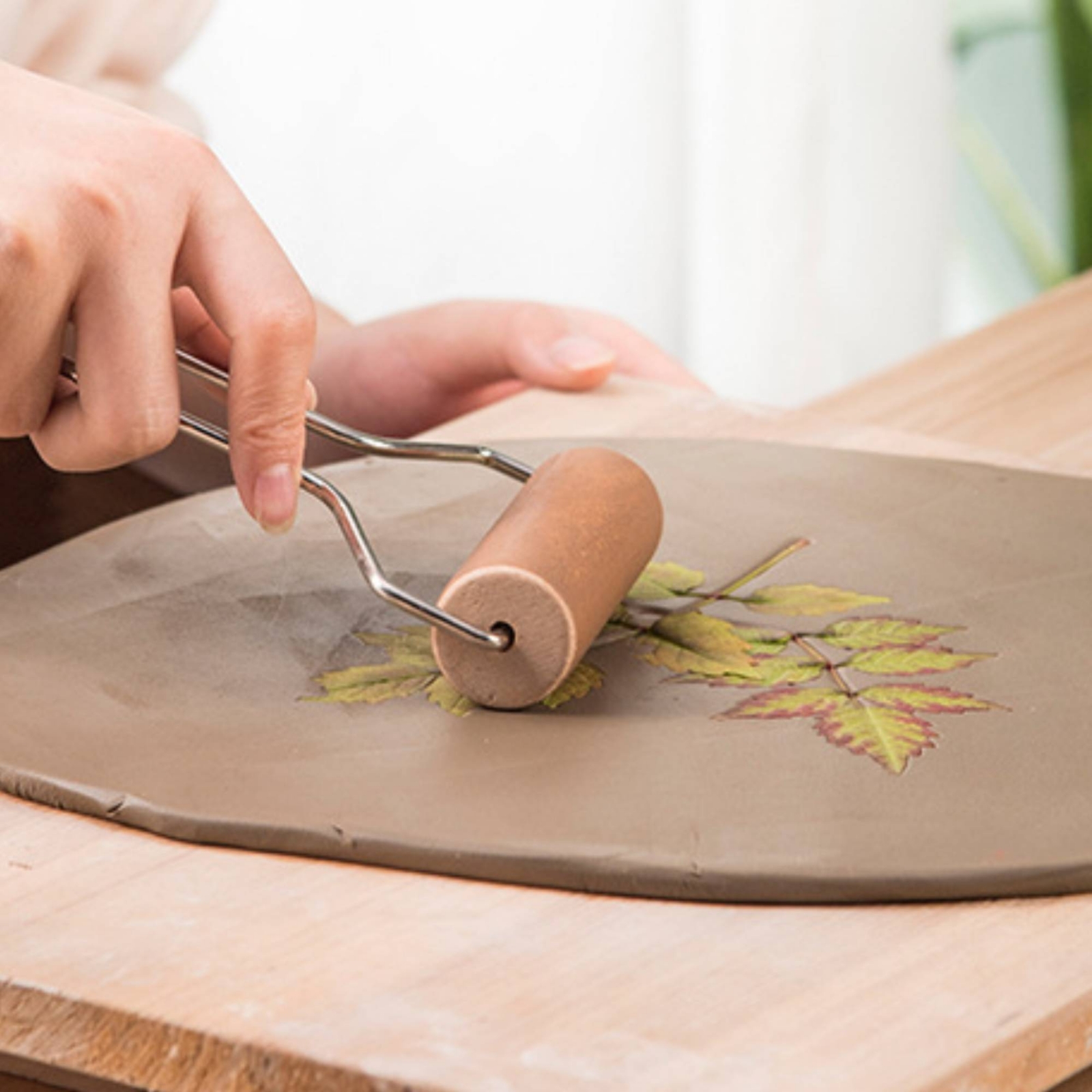 Clay Roller Manual Pottery Rol - Art Craft Workshop 评论和价格