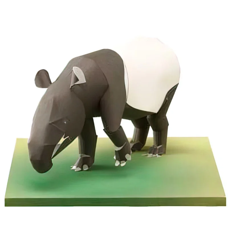 Malayan Tapir Origami Art Mini - Art Craft Center 评论和价格